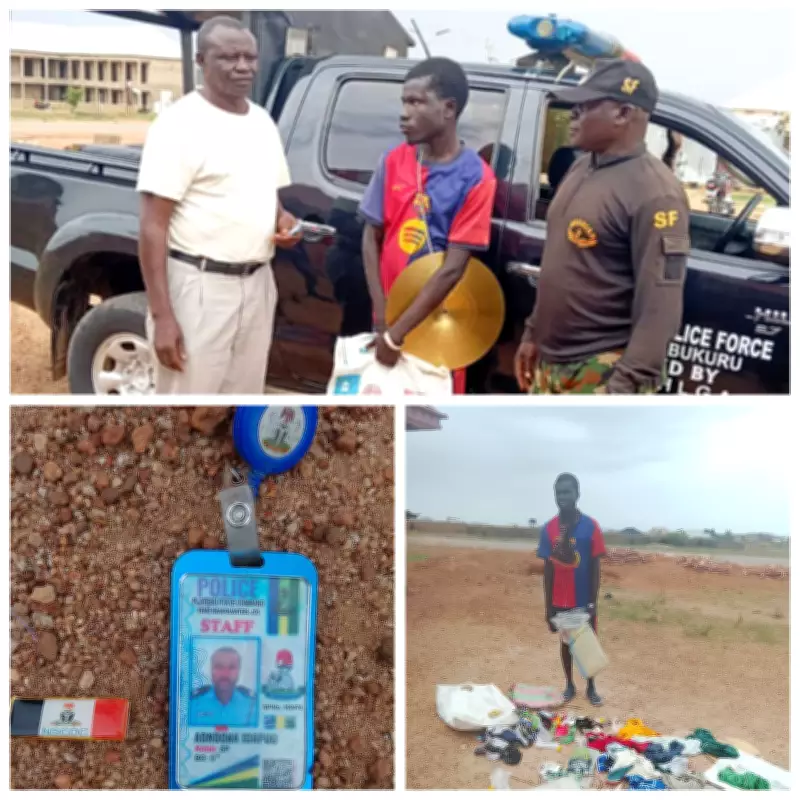 Troops Arrest Suspected Security Impersonator in Plateau, Recover Police ID and NSCDC Tag