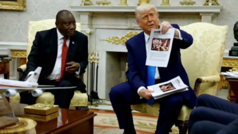 Trump Seeks to Admit 17,500 White South African Refugees in 2026