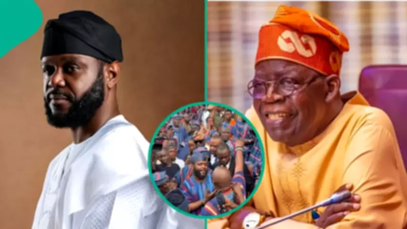 Trumpeters Perform Tinubu's Mandate Song at Ojude Oba 2026, Seyi Poses for Pics