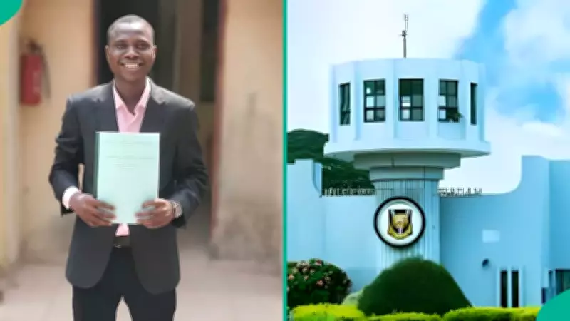 UI Engineering Graduate Who Wrote UTME 3 Times Bags First Class, Shares Journey