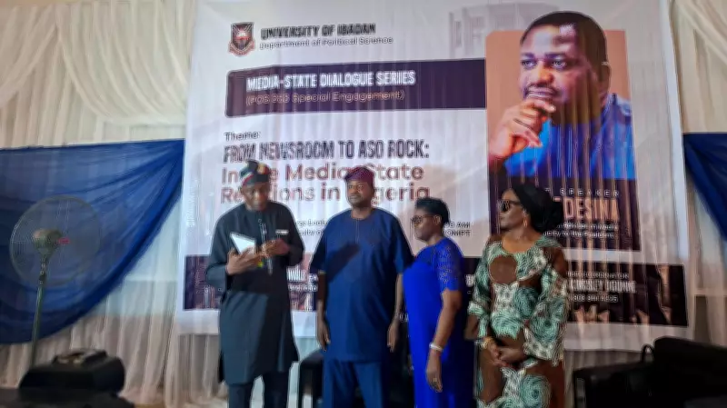 UI VC, Yagboyaju, Femi Adesina Call for Ethical Journalism at Dialogue Series
