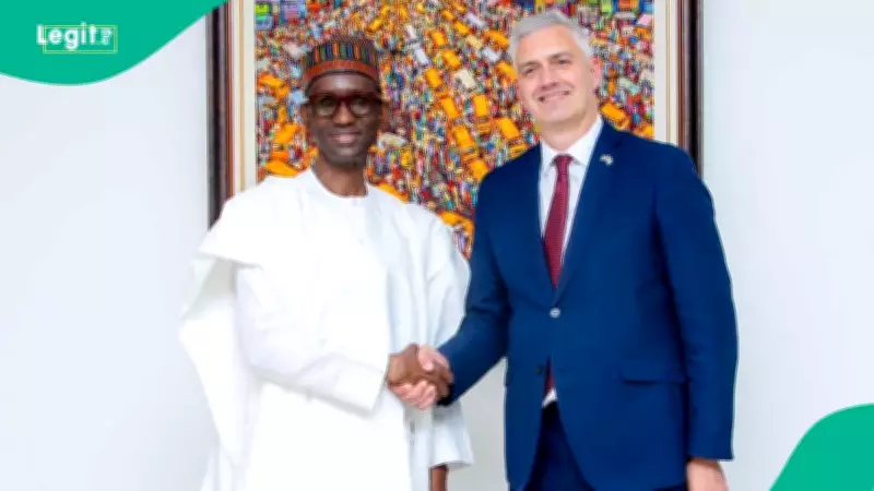 UK Envoy David Smith Meets Nuhu Ribadu in Abuja on Security, Religious Freedom