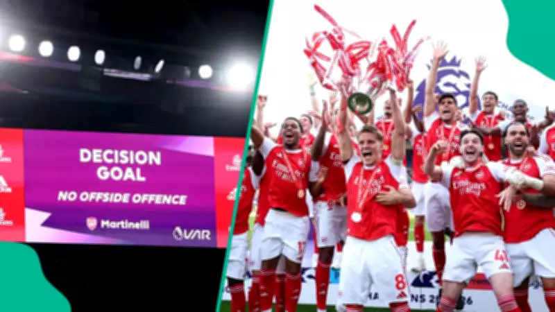 VAR Data Shows Arsenal Benefited Most in Premier League Title Win