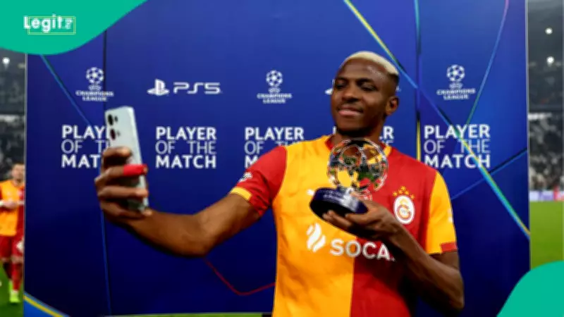 Victor Osimhen Leads Champions League Man of the Match Awards Despite Galatasaray Exit