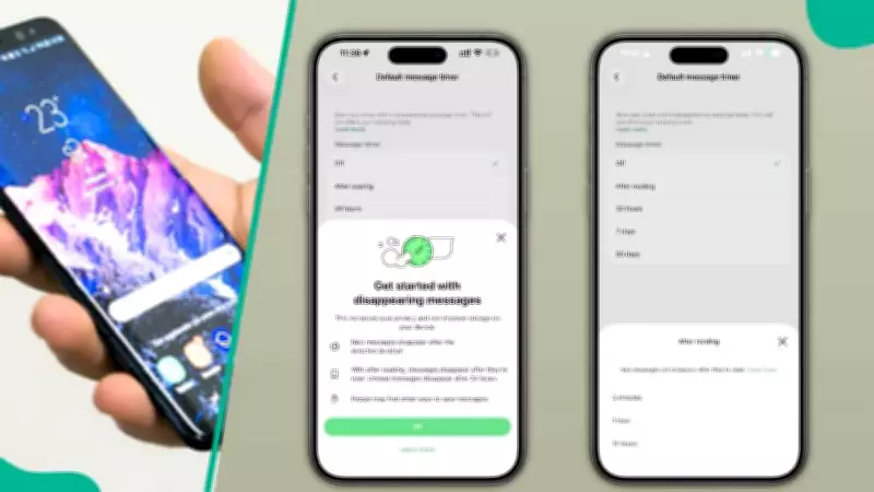 WhatsApp Rolls Out Self-Deleting Messages After Reading Feature