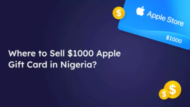 Where to Sell $1000 Apple Gift Card in Nigeria for Best Naira Rate