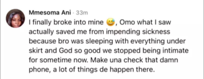 Woman Says Checking Husband's Phone Saved Her from Sickness Over His Infidelity