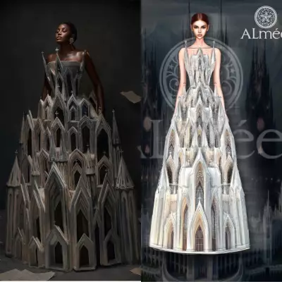 Controversy over Ghanaian actress Nana's Cathedral dress design ownership claim