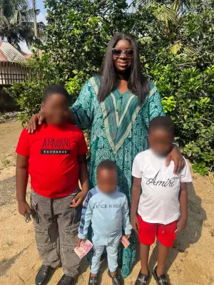 Nigerian Widow Vows Children Never to Visit Late Father's Home After Death