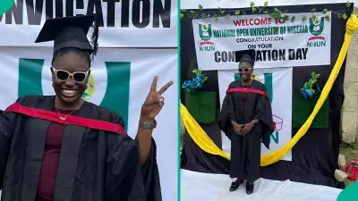 NOUN Student Celebrates Master's Degree After 4-Year Journey Instead of 18 Months