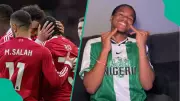 Liverpool Star Rio Ngumoha Wears 1996 Super Eagles Shirt, Fans React