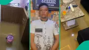 Nigerian Man Heartbroken as Newly Rented Apartment Floods After Heavy Rain