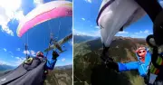 Paraglider Survives Mid-Air Collision with Plane in Austrian Alps