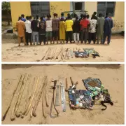 Police Arrest 27 Suspects, Recover Weapons in Niger State Raid