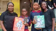 Teenagers Fareedah Oyolola and Ifeoluwa Onafowokan Lead Educational Outreach for Vulnerable Children