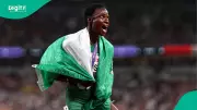 Tobi Amusan Gold Medal: Old Nigerian Anthem Plays in Ghana