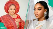 Toyin Abraham’s Affectionate Moment with Uche Montana Over Monica’s Success Sparks Mixed Reactions