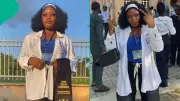 UI Graduate Marks Degree Completion with Grand Sign-Out Video