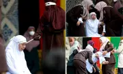 Woman Faints After 100 Lashes for Sex Outside Marriage Under Sharia Law in Indonesia
