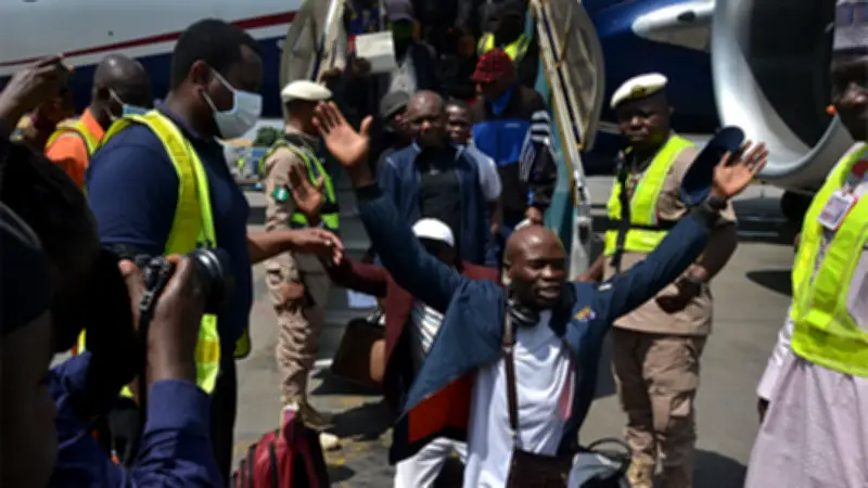 258 Nigerians Repatriated from South Africa, Banned for Five Years