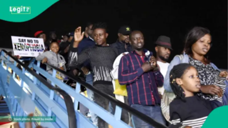 271 Evacuated Nigerians Arrive in Lagos from South Africa Amid Tensions