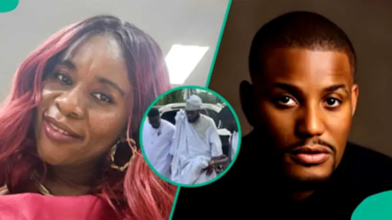 Abroad Nurse Questions E-Money's Outfit at Alexx Ekubo's Burial, Reactions Trail