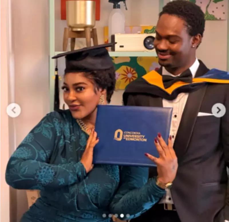 Actress Omoborty Encourages Single Parents Amid Son's Graduation