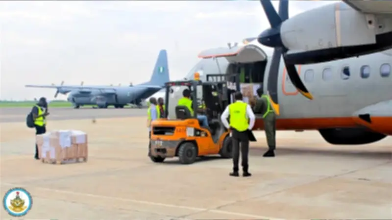 Air Force Deploys Materials for Ekiti Governorship Election
