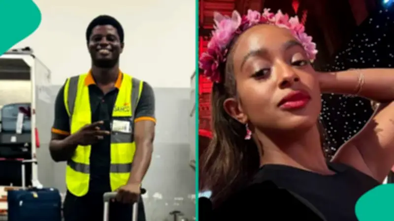 Airport Worker's Chat with DJ Cuppy Goes Viral Online