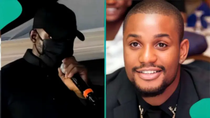 Alexx Ekubo's Bodyguard Breaks Down in Tears at Wake-Keep