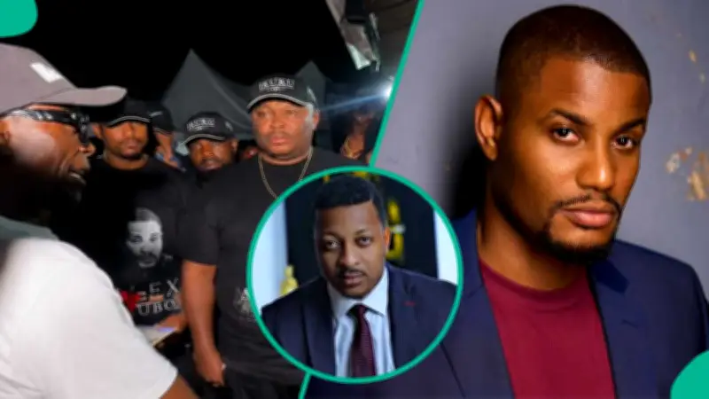 Alexx Ekubo's Uncle Emotionally Recalls Late Actor's Childhood Memories at Burial
