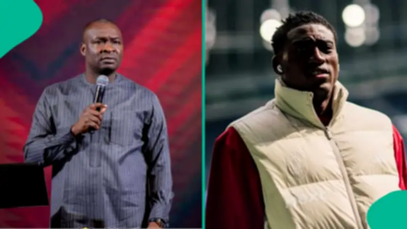 Apostle Joshua Selman Spots Taiwo Awoniyi in Church, Fans React