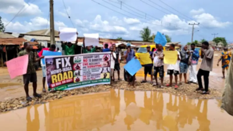 Badagry Youths Decry Mowo-Ikoga Road, Threaten Occupation Over Neglect