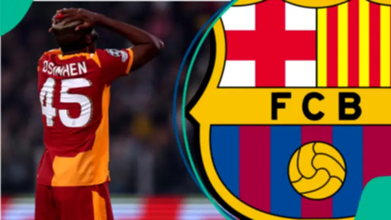 Barcelona Reject Osimhen as Transfer Setback Continues for Nigerian Striker