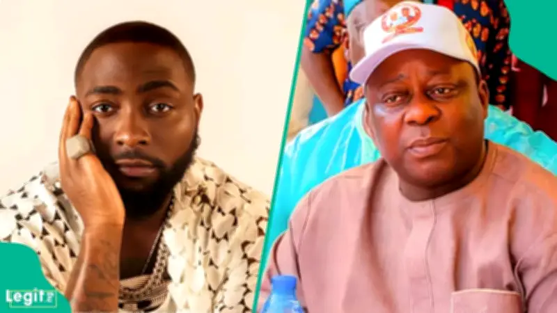 Davido Reacts as Osun Accord Party Chairman Escapes Gunmen's Attack