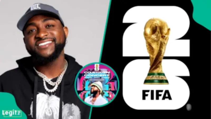 Davido to Perform at 2026 FIFA World Cup Countdown Concert in Los Angeles