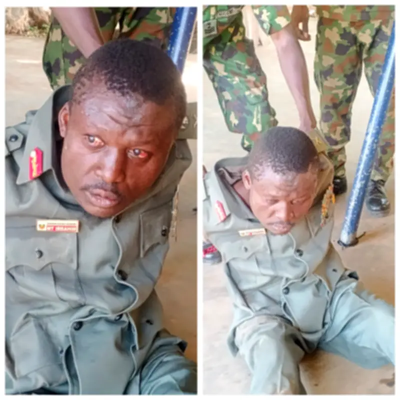 Fake Major General Arrested in Kaduna by Nigerian Army Troops