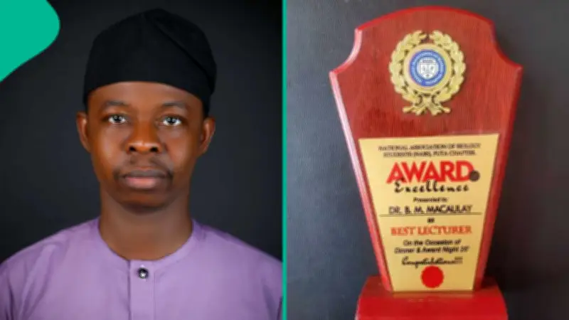 FUTA Lecturer Wins Best Lecturer Award for Third Consecutive Time