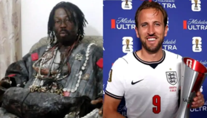 Ghanaian witch doctor lifts curse on England's Harry Kane after goalless draw