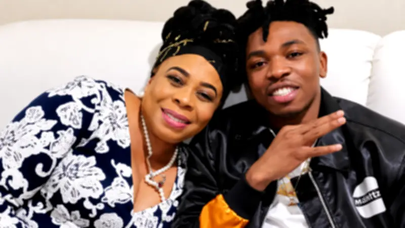 How Mayorkun's mother revealed his record deal with Davido