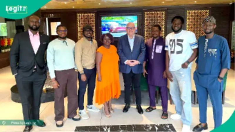 INMA CEO Earl Wilkinson Visits Legit.ng on First Nigeria Trip