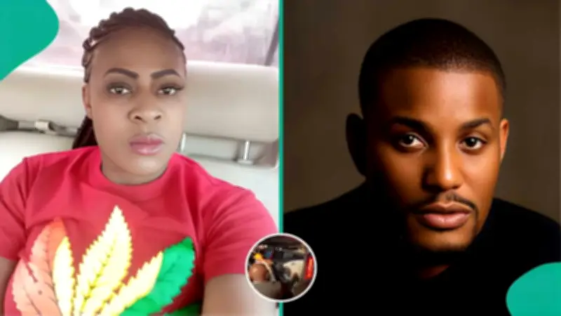 Lady Exposes Man in Black Touching Alex Ekubo's Coffin With Ring, Shares Video