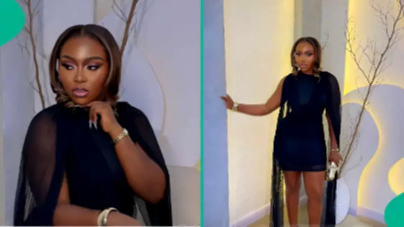 Lady House Hunting in Lagos Spots Hilarious Duplex Staircase