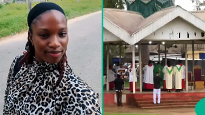 Lady Shares Strange Things She Saw in Catholic Church on First Visit