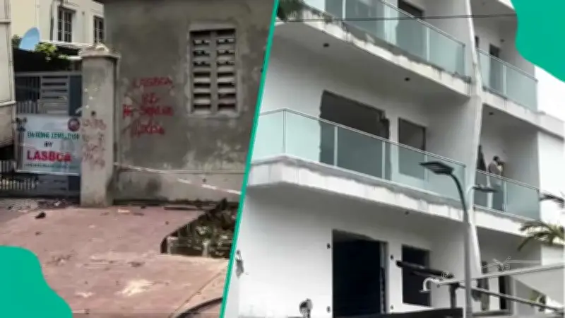Lagos Demolishes Six-Storey Building in Ikoyi Over Structural Defects