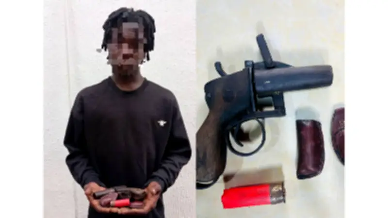 Lagos Police Arrest 22-Year-Old Armed Robbery and Cult Suspect