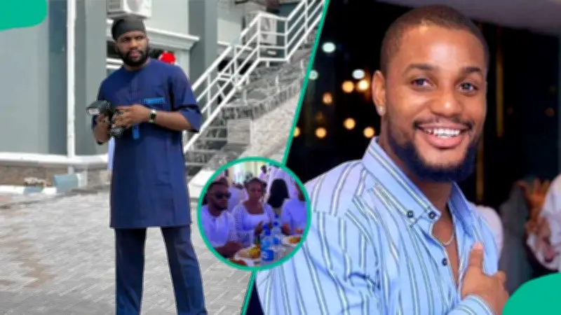 Man Slams Eating at Alexx Ekubo's Funeral, Calls It Disrespectful