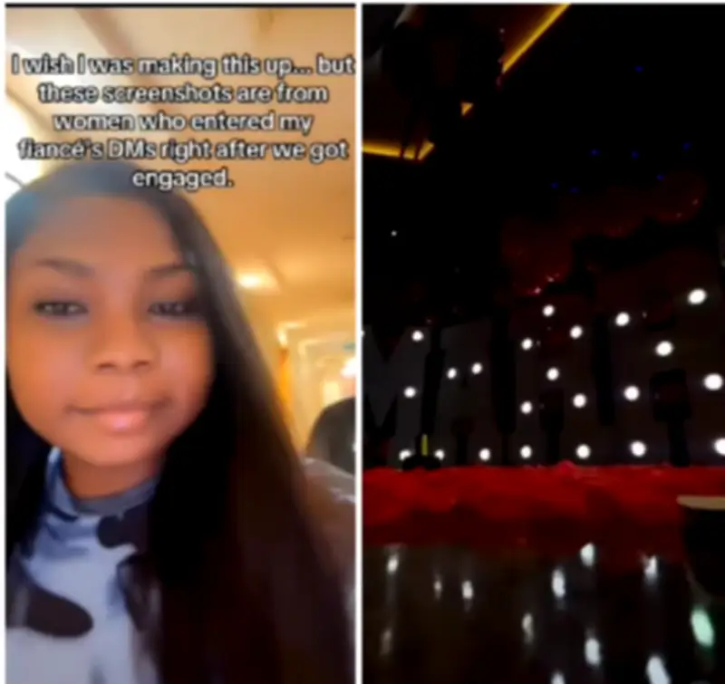 Married woman exposes women who slid into her fiancé's DMs after engagement announcement