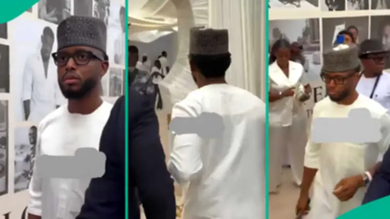 Men Not Greeting Chike Anymore at Alexx Ekubo's Service of Songs