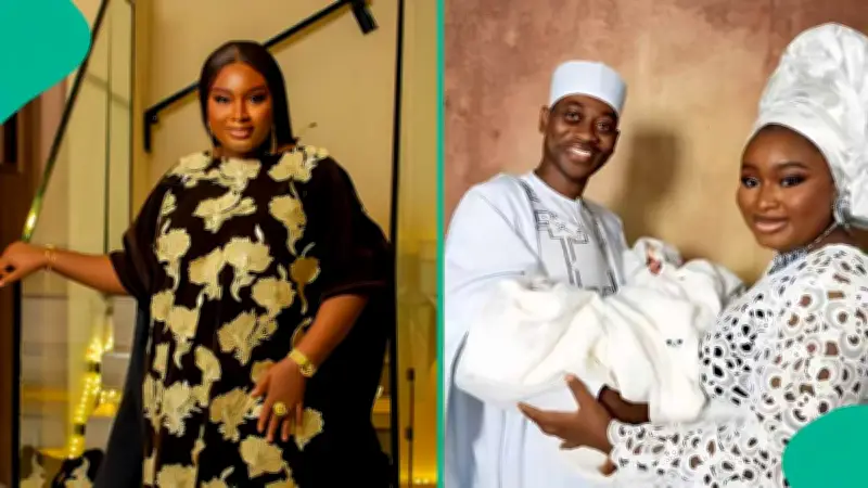 Mo Bimpe Reacts to N400k Aso Ebi Rumour for Triplets' Thanksgiving